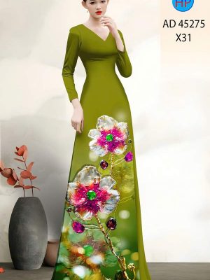 Vải Áo Dài Hoa In 3D Kiểu Mới AD 45275 35 1752389789 908 Vai Ao Dai Hoa In 3D Kieu Moi AD 45275