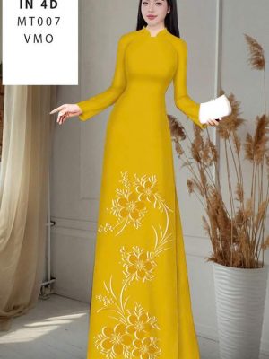 1752544369 879 Vai Ao Dai Hoa In Chim 4D Thu Hut AD