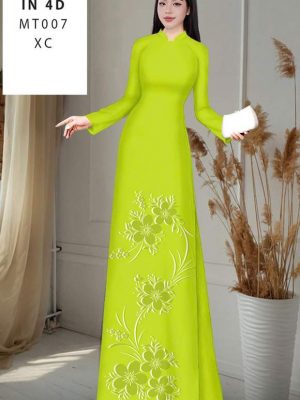 1752544370 235 Vai Ao Dai Hoa In Chim 4D Thu Hut AD