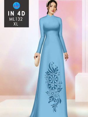 1752545013 49 Vai Ao Dai Hoa In 4D Vua Ra AD ML132
