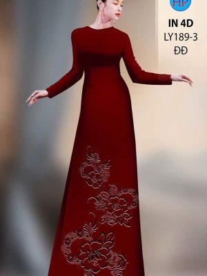 1752888615 976 Vai Ao Dai Hoa In Chim 4D Vua Ra AD