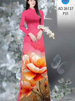 Vải Áo Dài Hoa In 3D Sang Trọng AD 26137 23 1753082842 56 Vai Ao Dai Hoa In 3D Sang Trong AD 26137