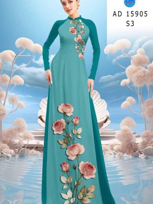 Vải Áo Dài Hoa Hồng Độc Đáo AD 15905 31 1753342356 669 Vai Ao Dai Hoa Hong Doc Dao AD 15905