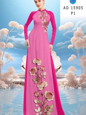 Vải Áo Dài Hoa Hồng Độc Đáo AD 15905 35 1753342356 882 Vai Ao Dai Hoa Hong Doc Dao AD 15905