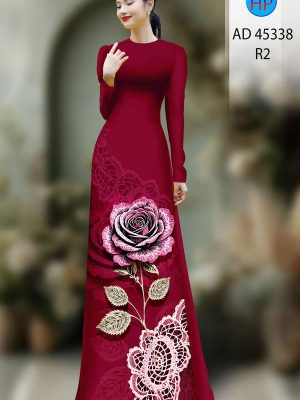 Vải Áo Dài Hoa Hồng Thiết Kế 2025 AD 45338 24 1753342876 732 Vai Ao Dai Hoa Hong Thiet Ke 2025 AD 45338