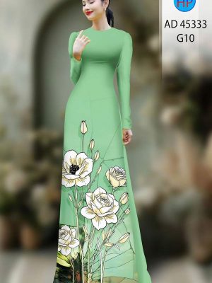 Vải Áo Dài Hoa Hồng Thiết Kế 2025 AD 45333 22 1753410147 94 Vai Ao Dai Hoa Hong Thiet Ke 2025 AD 45333