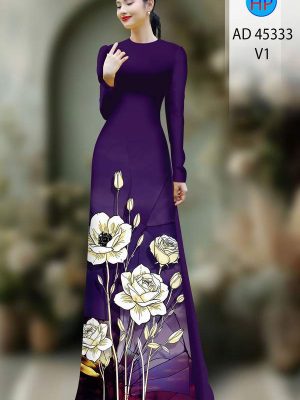 Vải Áo Dài Hoa Hồng Thiết Kế 2025 AD 45333 32 1753410148 184 Vai Ao Dai Hoa Hong Thiet Ke 2025 AD 45333