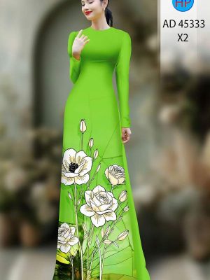 Vải Áo Dài Hoa Hồng Thiết Kế 2025 AD 45333 34 1753410148 661 Vai Ao Dai Hoa Hong Thiet Ke 2025 AD 45333