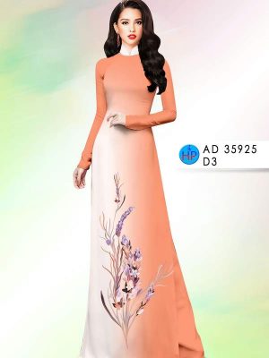 Vải Áo Dài Hoa In 3D Mới Ra AD 35925 20 Vai Ao Dai Hoa In 3D Moi Ra AD 35925