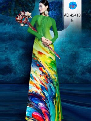 Vải Áo Dài Hoa Văn Mới Ra AD 45418 23 1755225020 108 Vai Ao Dai Hoa Van Moi Ra AD 45418