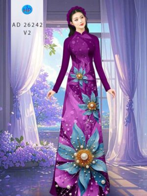 Vải Áo Dài Hoa In 3D Sang Trọng AD 26242 36 1755504761 530 Vai Ao Dai Hoa In 3D Sang Trong AD 26242