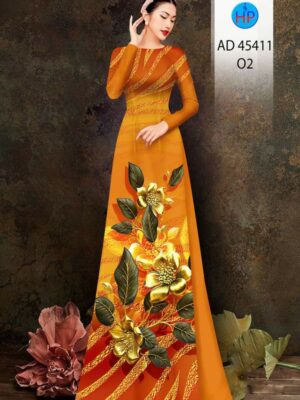 Vải Áo Dài Hoa In 3D Độc Đáo AD 45411 23 1755851644 110 Vai Ao Dai Hoa In 3D Doc Dao AD 45411