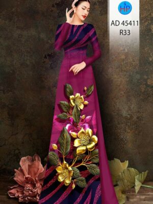 Vải Áo Dài Hoa In 3D Độc Đáo AD 45411 25 1755851644 222 Vai Ao Dai Hoa In 3D Doc Dao AD 45411