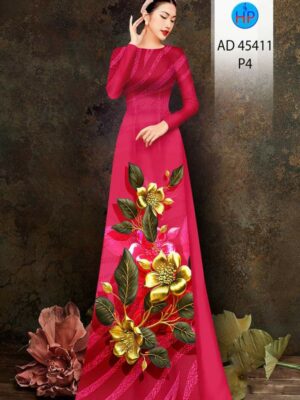 Vải Áo Dài Hoa In 3D Độc Đáo AD 45411 28 1755851645 465 Vai Ao Dai Hoa In 3D Doc Dao AD 45411