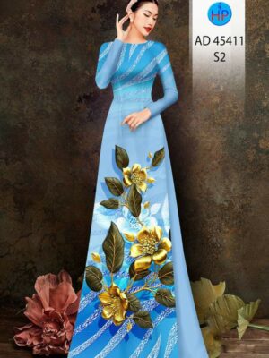 Vải Áo Dài Hoa In 3D Độc Đáo AD 45411 32 1755851645 744 Vai Ao Dai Hoa In 3D Doc Dao AD 45411