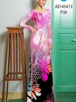 Vải Áo Dài Hoa In 3D Độc Đáo AD 45413 36 1755852338 253 Vai Ao Dai Hoa In 3D Doc Dao AD 45413