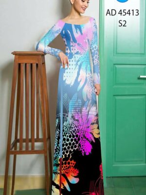 Vải Áo Dài Hoa In 3D Độc Đáo AD 45413 35 1755852338 767 Vai Ao Dai Hoa In 3D Doc Dao AD 45413