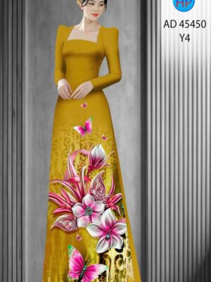 1756083562 95 Vai Ao Dai Hoa In 3D Moi Ra AD 45450