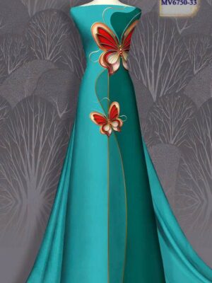 Vải Áo Dài Hoa In 3D Mới Ra AD MV6750 41 1756522477 931 Vai Ao Dai Hoa In 3D Moi Ra AD MV6750