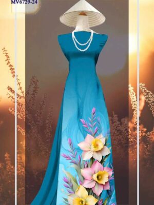 1756697604 254 Vai Ao Dai Hoa In 3D Sang Trong AD MV6729