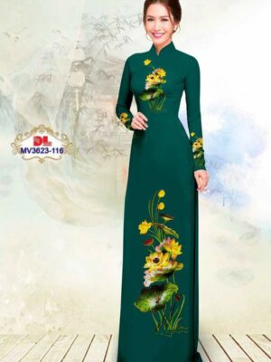 Vải Áo Dài Hoa Sen Mới Ra AD MV3623 39 1756697979 178 Vai Ao Dai Hoa Sen Moi Ra AD MV3623