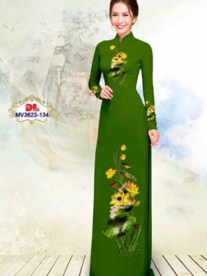 Vải Áo Dài Hoa Sen Mới Ra AD MV3623 31 1756697979 302 Vai Ao Dai Hoa Sen Moi Ra AD MV3623