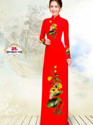 Vải Áo Dài Hoa Sen Mới Ra AD MV3623 33 1756697979 354 Vai Ao Dai Hoa Sen Moi Ra AD MV3623