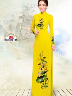Vải Áo Dài Hoa Sen Mới Ra AD MV3623 30 1756697979 646 Vai Ao Dai Hoa Sen Moi Ra AD MV3623