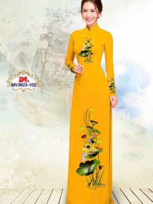 Vải Áo Dài Hoa Sen Mới Ra AD MV3623 45 1756697980 541 Vai Ao Dai Hoa Sen Moi Ra AD MV3623