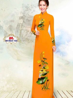 Vải Áo Dài Hoa Sen Mới Ra AD MV3623 42 1756697980 837 Vai Ao Dai Hoa Sen Moi Ra AD MV3623