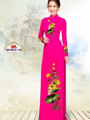 Vải Áo Dài Hoa Sen Mới Ra AD MV3623 55 1756697981 270 Vai Ao Dai Hoa Sen Moi Ra AD MV3623