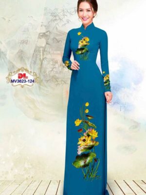 Vải Áo Dài Hoa Sen Mới Ra AD MV3623 51 1756697981 666 Vai Ao Dai Hoa Sen Moi Ra AD MV3623