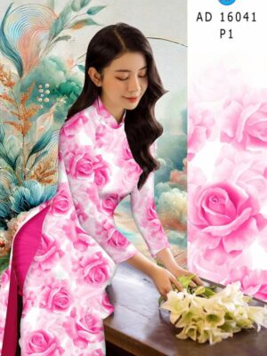 Vải Áo Dài Hoa Hồng Sang Trọng AD 16041 28 1756698043 956 Vai Ao Dai Hoa Hong Sang Trong AD 16041