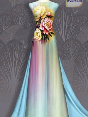 Vải Áo Dài Hoa Cúc Thu Hút AD MV6733 40 1756949438 12 Vai Ao Dai Hoa Cuc Thu Hut AD MV6733