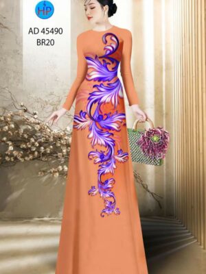 Vải Áo Dài Hoa In 3D Mới Ra AD 45490 24 1757399675 50 Vai Ao Dai Hoa In 3D Moi Ra AD 45490