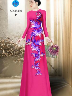 Vải Áo Dài Hoa In 3D Mới Ra AD 45490 21 1757399675 973 Vai Ao Dai Hoa In 3D Moi Ra AD 45490