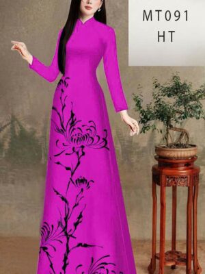 1757900135 302 Vai Ao Dai Hoa In 3D Kieu Moi AD MT091