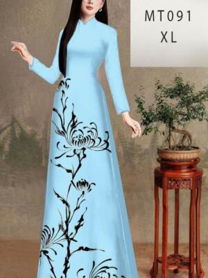 1757900136 697 Vai Ao Dai Hoa In 3D Kieu Moi AD MT091