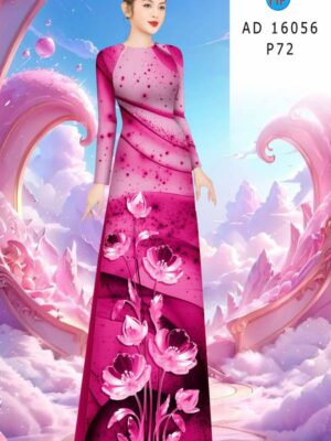 1757901342 990 Vai Ao Dai Hoa In 3D Moi Ra AD 16056