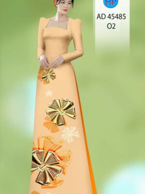 1757991678 100 Vai Ao Dai Hoa In 3D Moi Ra AD 45485