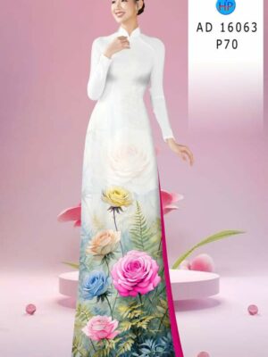 Vải Áo Dài Hoa Hồng Thu Hút AD 16063 23 1757992001 758 Vai Ao Dai Hoa Hong Thu Hut AD 16063