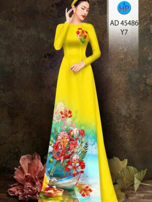 Vải Áo Dài Hoa Phượng Sang Trọng AD 45486 24 1757992442 517 Vai Ao Dai Hoa Phuong Sang Trong AD 45486