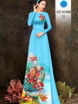 Vải Áo Dài Hoa Phượng Sang Trọng AD 45486 27 1757992443 867 Vai Ao Dai Hoa Phuong Sang Trong AD 45486