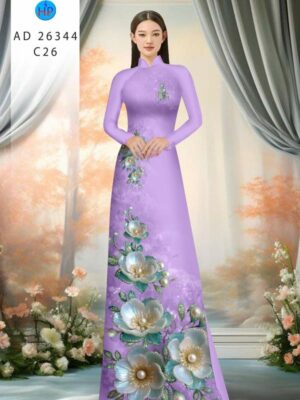 1758073298 492 Vai Ao Dai Hoa In 3D Moi Ra AD 26344