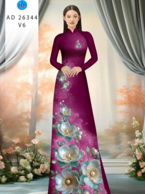 1758073298 77 Vai Ao Dai Hoa In 3D Moi Ra AD 26344