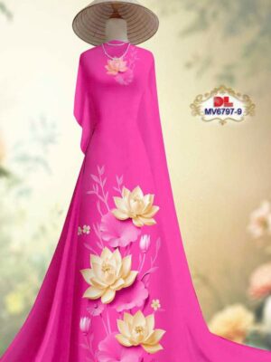 1758073611 30 Vai Ao Dai Hoa Sen Thiet Ke 2025 AD MV6797