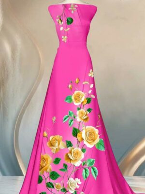 1758161223 134 Vai Ao Dai Hoa Hong Vua Ra AD MV6803