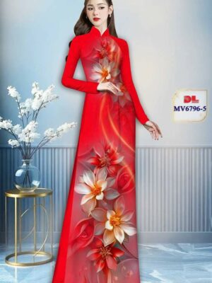 Vải Áo Dài Hoa In 3D Độc Đáo AD MV6796 49 1758161657 657 Vai Ao Dai Hoa In 3D Doc Dao AD MV6796