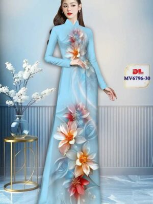 Vải Áo Dài Hoa In 3D Độc Đáo AD MV6796 56 1758161658 566 Vai Ao Dai Hoa In 3D Doc Dao AD MV6796