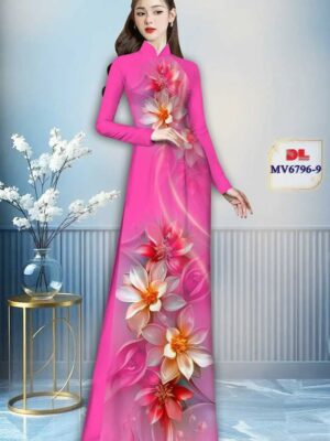 Vải Áo Dài Hoa In 3D Độc Đáo AD MV6796 63 1758161659 280 Vai Ao Dai Hoa In 3D Doc Dao AD MV6796